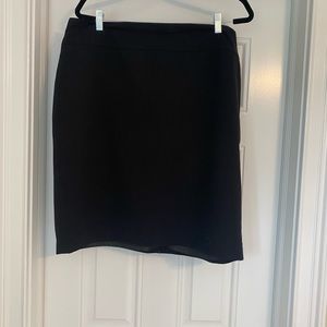 Knee length pencil skirt